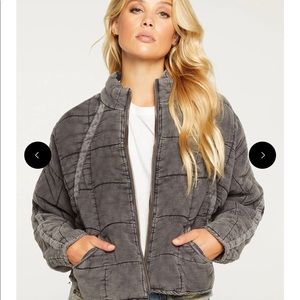 Green Chaser Brand Quilted Jacket Size Medium